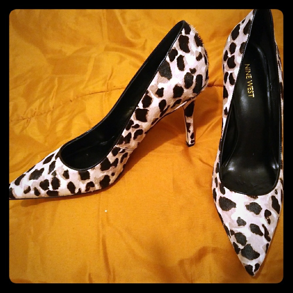 Nine West Leopard Pumps